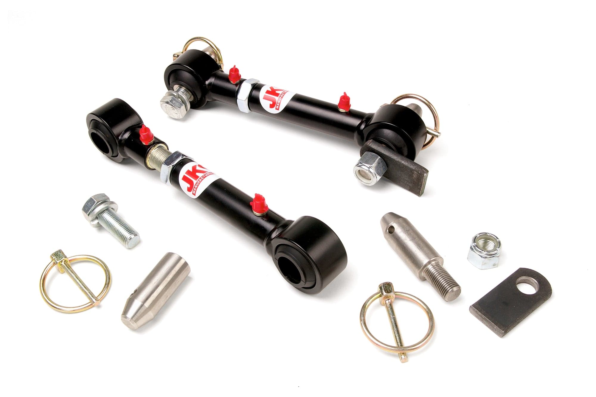Quicker Disconnect Sway Bar Links 0 Inch-6 Inch Lift CJ5 CJ7 CJ8 Wrangler YJ Pair JKS Manufacturing product image