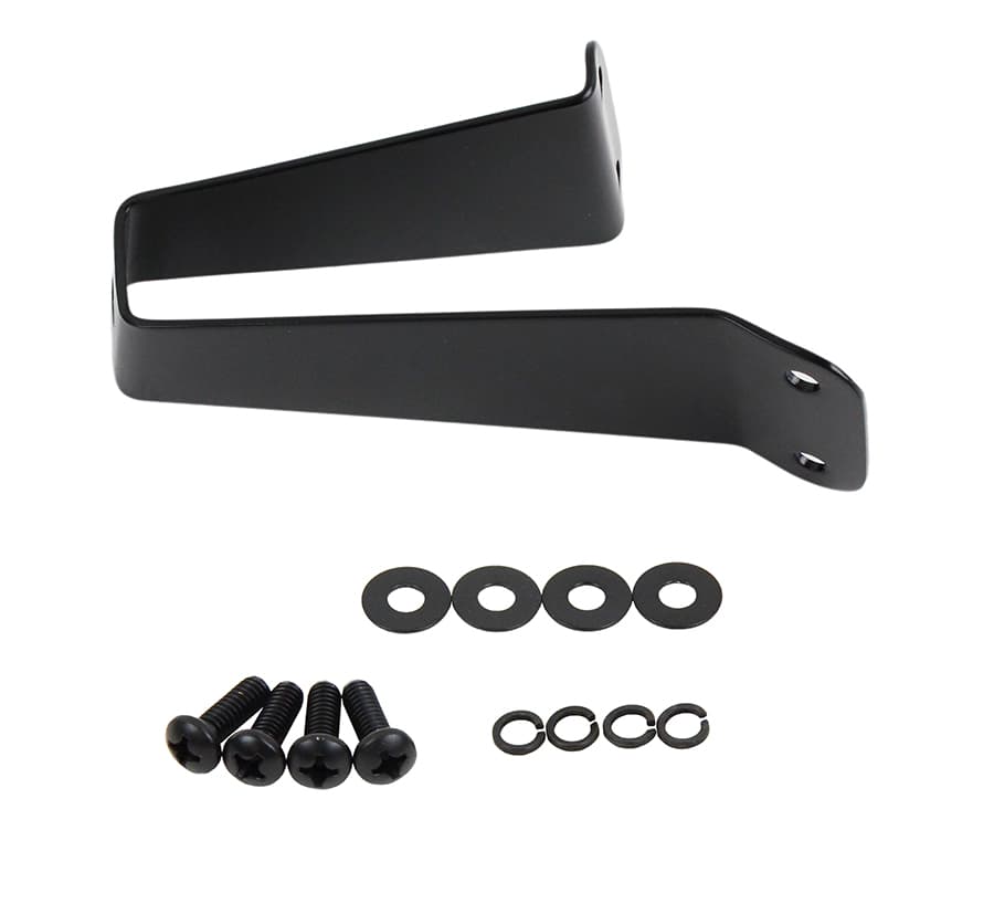 Jeep CJ/YJ Tailgate Tire Stop 76-95 CJ and Wrangler YJ Powdercoat Black Kentrol product image