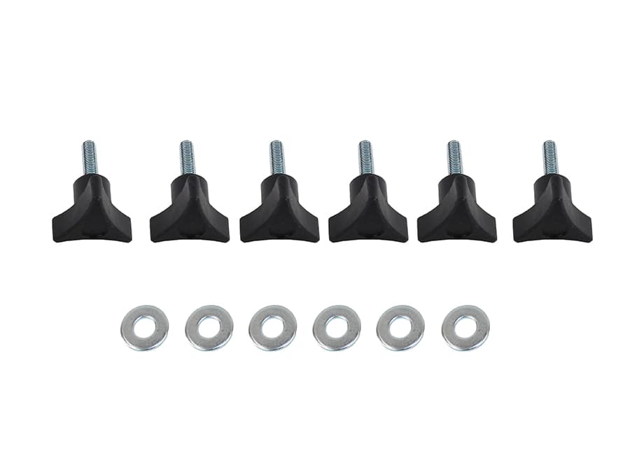 Jeep TJ Unlimited LJ Hardtop Screws 04-06 Wrangler TJ Unlimited Textured Black Kentrol product image