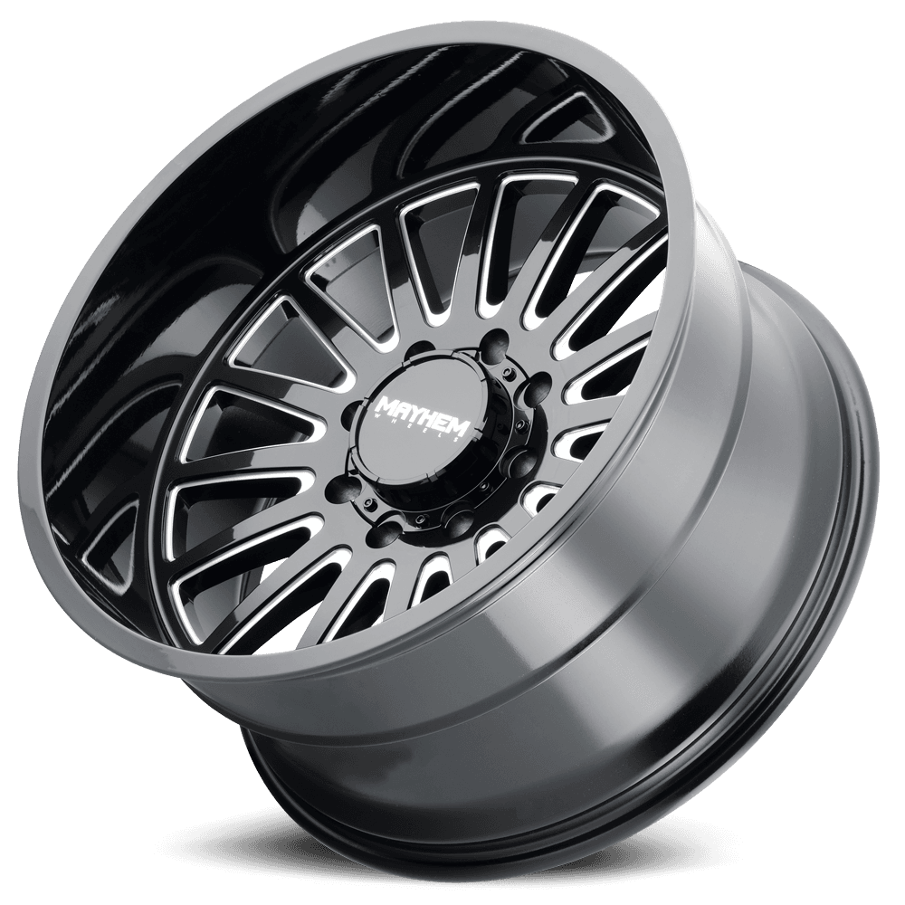 Mayhem Offroad Wheels Utopia 8114 20x9 Milled Black 0 Off Set 6 Lug106 Bore Cast Aluminum product image