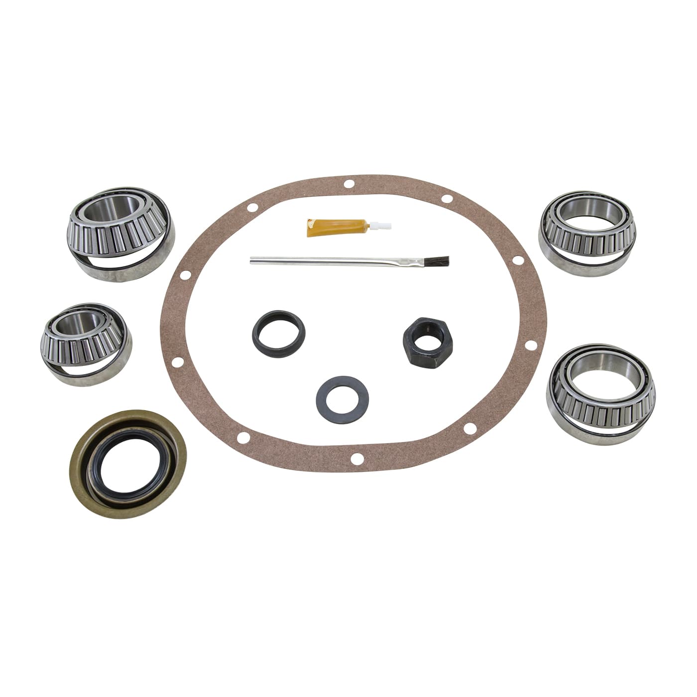 Yukon Gear And Axle Yukon Bearing installation kits are perfect for shops & builders who have shims on the shelf and are looking to save cost over a Master Overhaul kit.