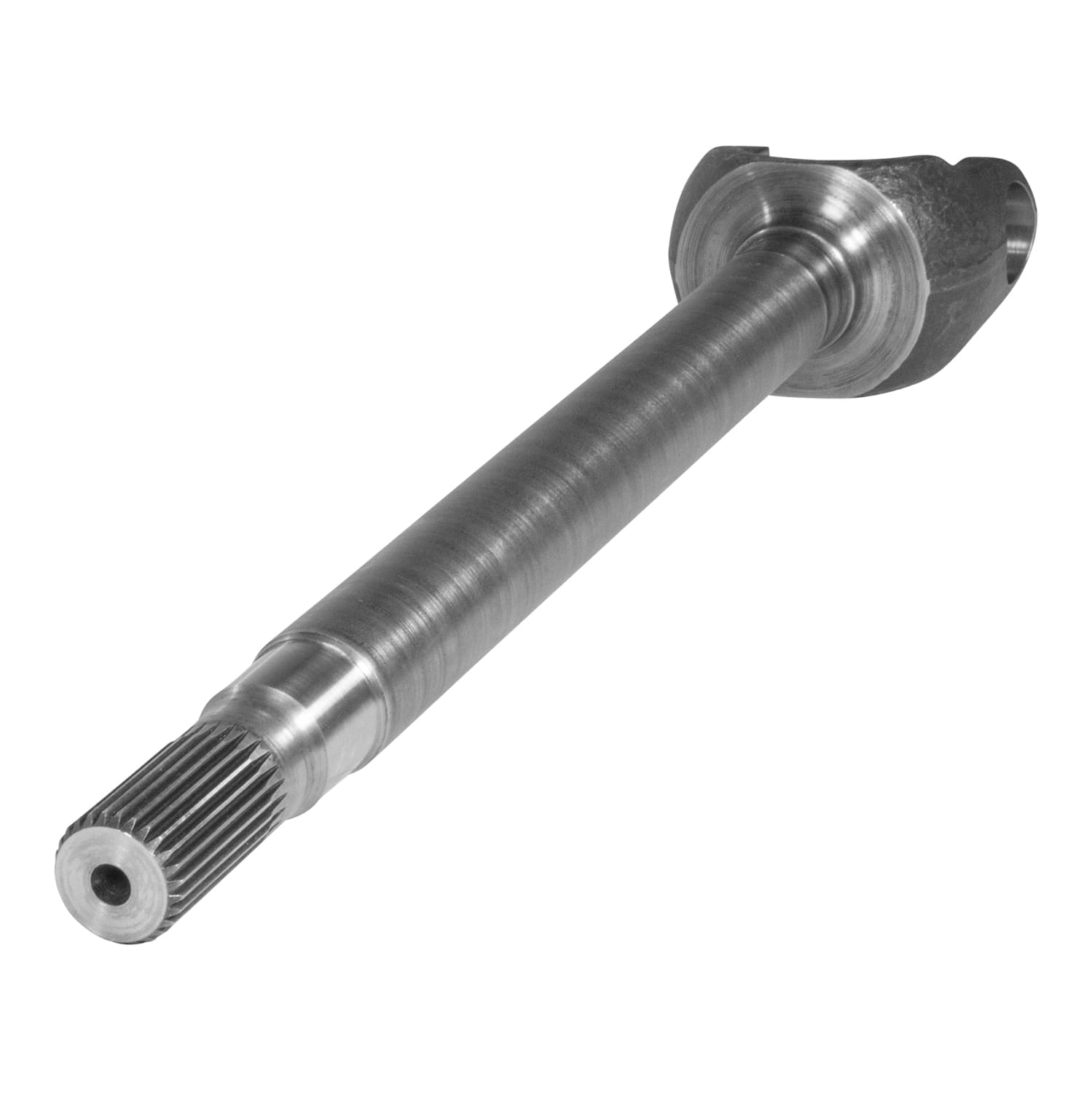 Chromoly Inner Front Axle For Dana 30 Diff 27 Spline Left Hand 19.3 Long D30 JL 27 Spline Left Hand Inner Axle 19.3 Inch 4340 1350 Series 7166 Joint Yukon Gear product image