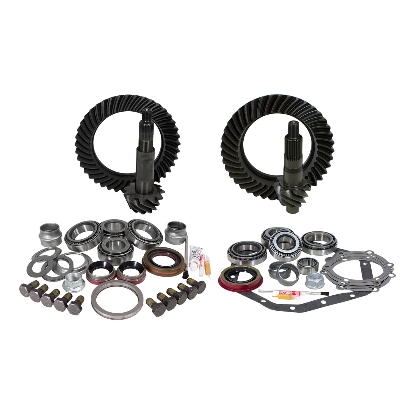 Gear & Install Kit Reverse Rotate Dana 60 & 88-Down GM 14T 5.38 Thick D60 Rev/GM 10.5 Inch 14T Gear/Kit Package 5.38 Thick '88 & Down Yukon Gear product image