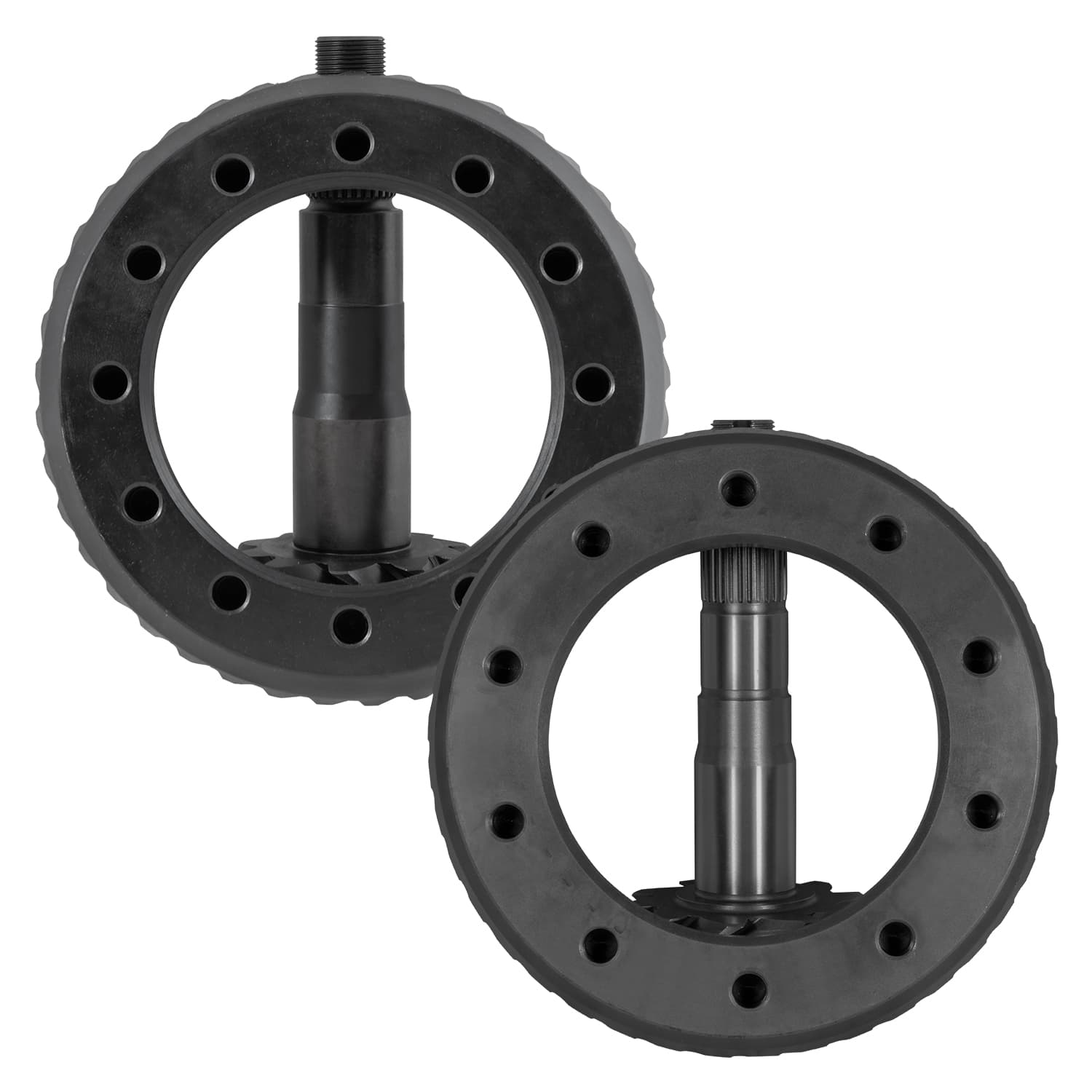 Yukon Gear and Axle Ring & Pinion Gear Kit Package Front & Rear With Install Kits - Toyota 8.2/8 Inch IFS Toyota 2010& Up 4RUNNER/ Fj Cruiser W/O Locker (8.2/8 Inch ) 4.56 Gear Package (For 3.73& Dwn Front Case) Yukon Gear