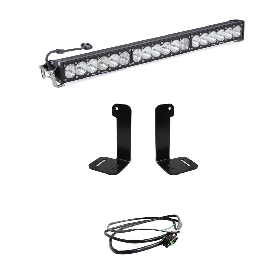 Baja Designs 30in OnX6+ Series Bumper Light Kit w/ Upfitter Harness - JT/JL w/ Plastic Bumper product image