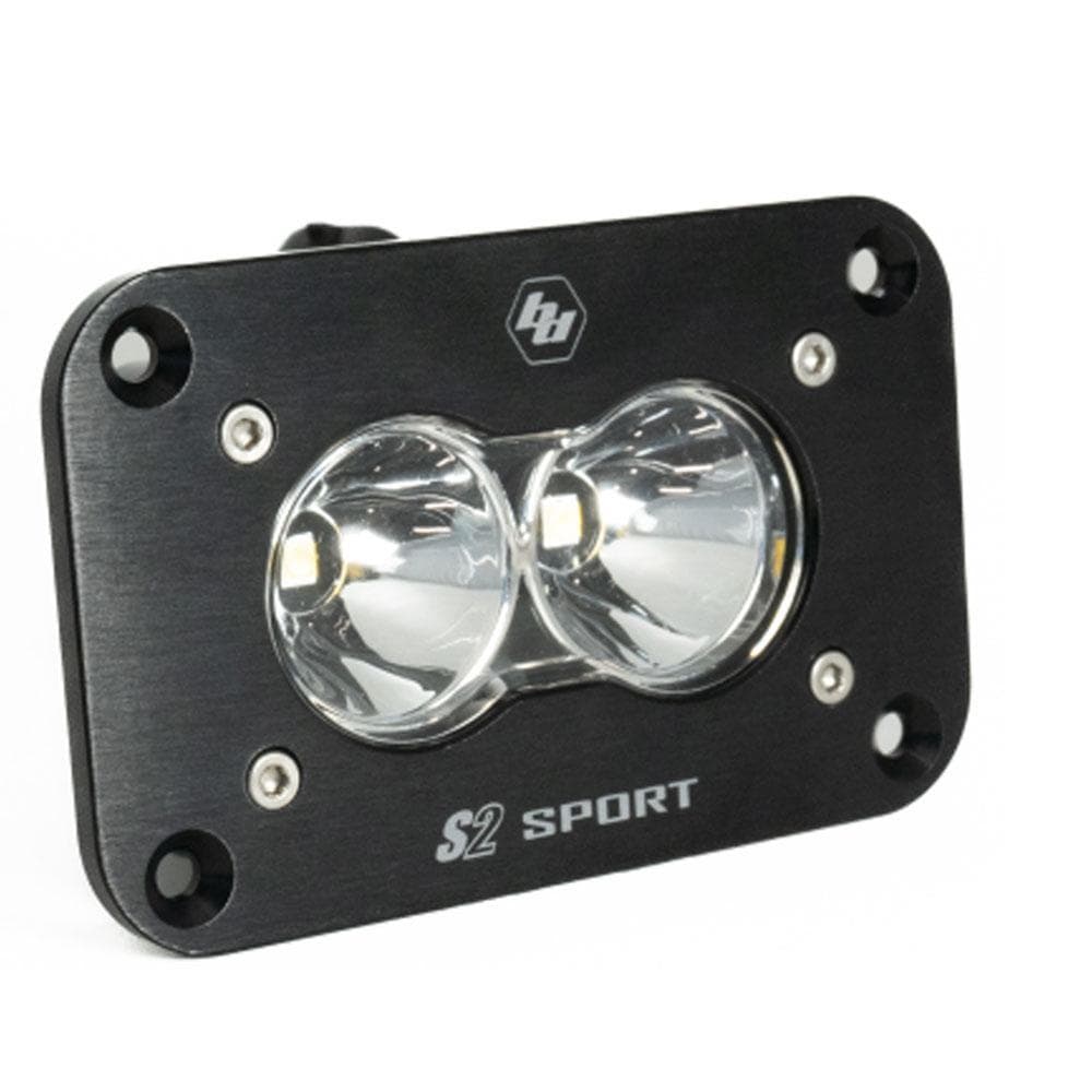 LED Work Light Clear Lens Spot Pattern Flush Mount Each S2 Sport Baja Designs product image