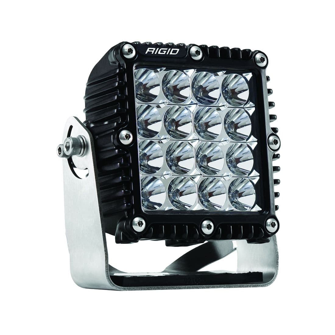 RIGID Industries 244113 Q-Series PRO LED Light, Flood Optic, Black Housing, Single product image