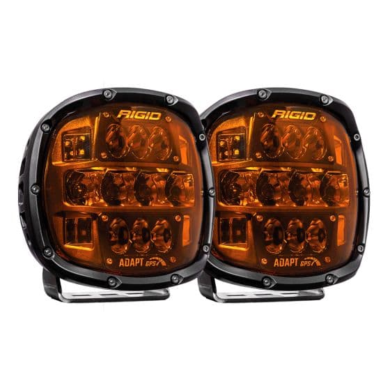 Rigid Industries Adapt XP LED Lights w/ Amber PRO Lens - Pair product image