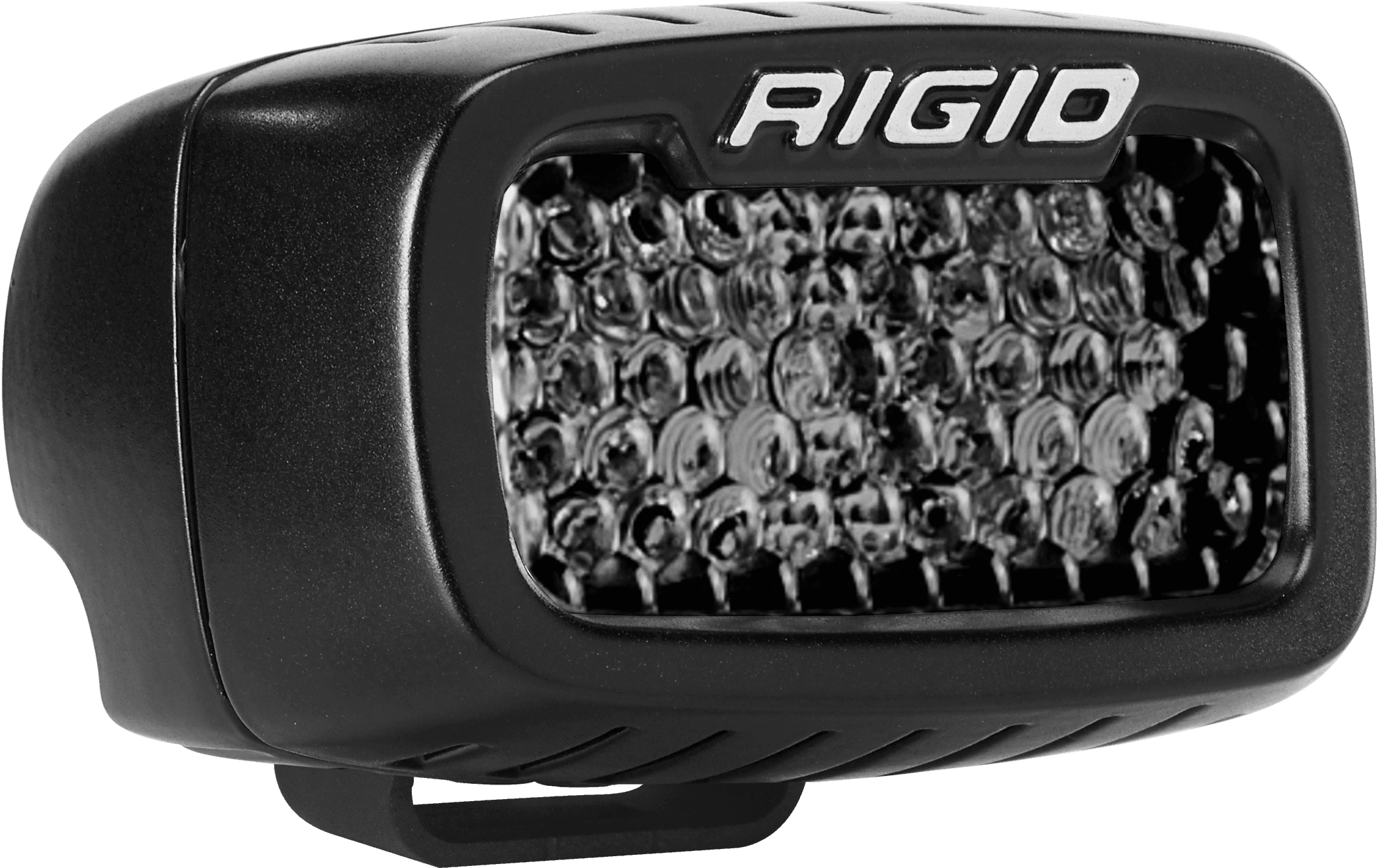 RIGID Industries 902513BLK SR-M Series PRO Midnight Edition, Spot Diffused, Surface Mount, Pair product image