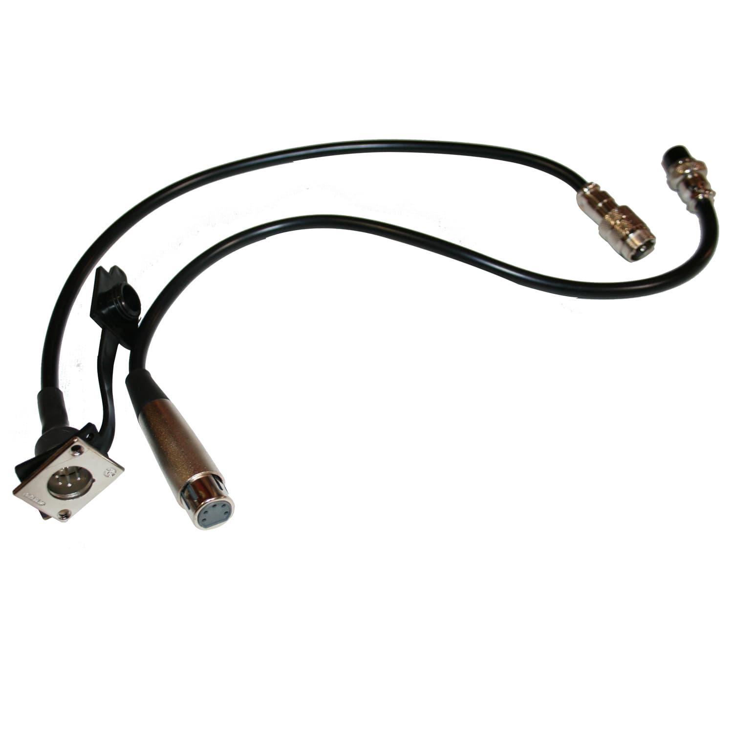 BULLDOG Winch 3ft Plug Extension, 5-Prong, Standard Series 10041x