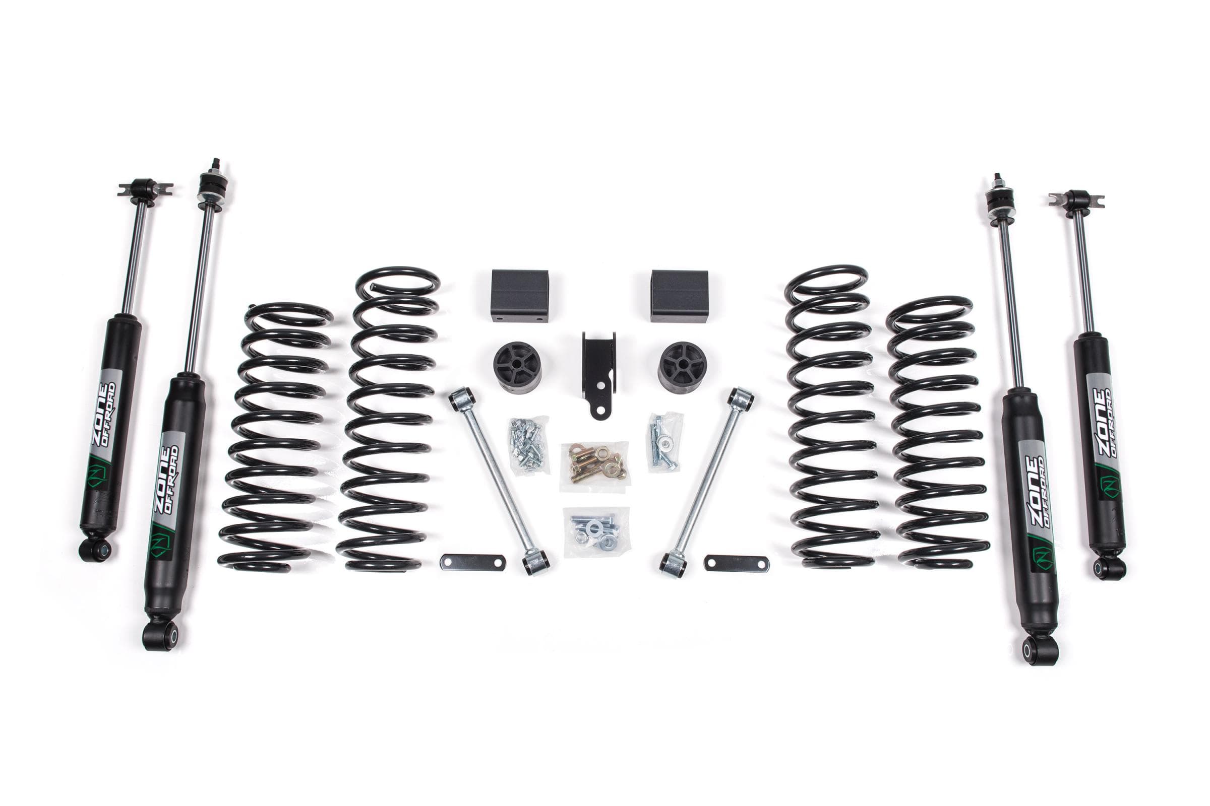 07-11 Jeep Wrangler JK 4WD 3 Inch Lift Kit With Nitro Shocks Zone Offroad product image