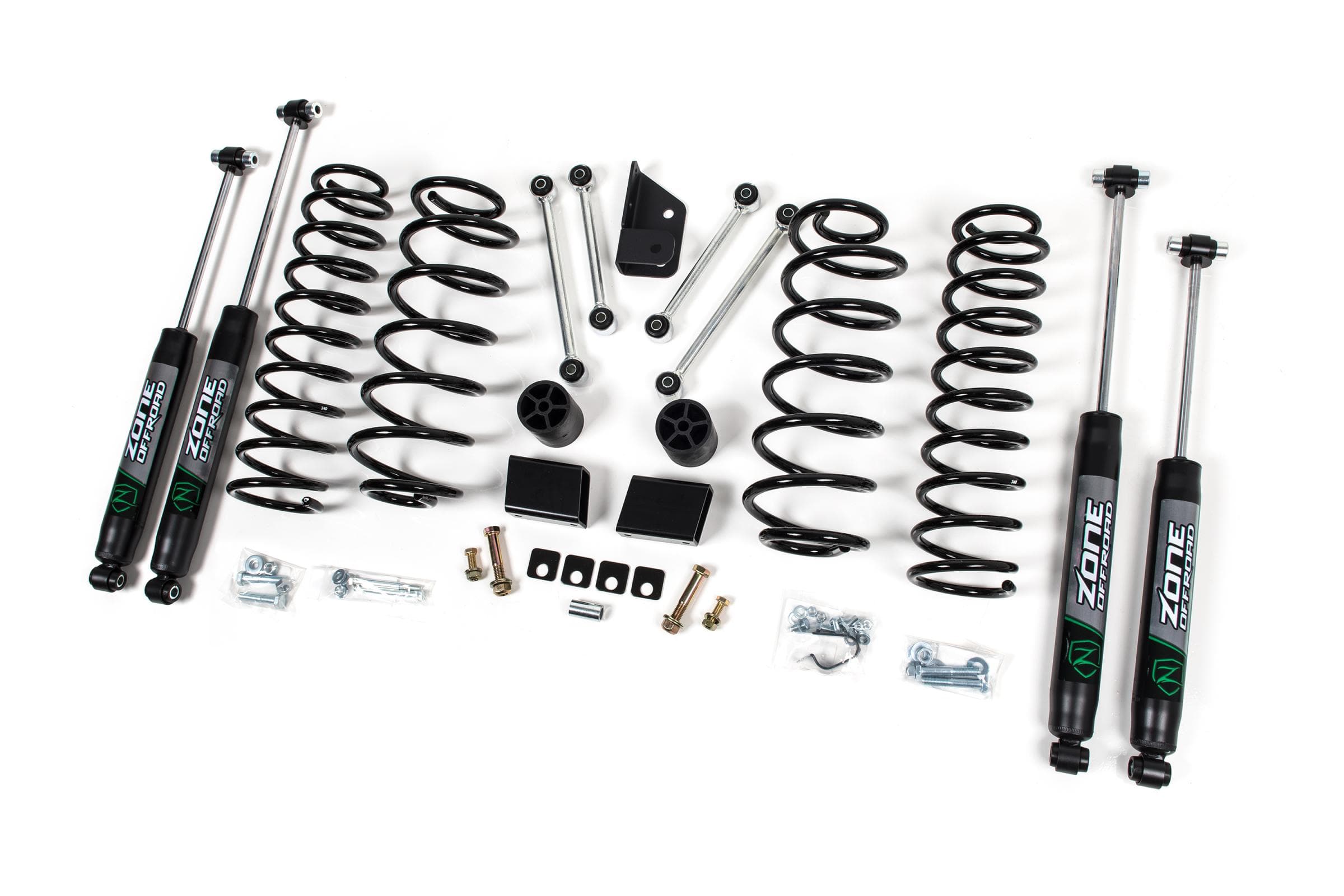 18-24 Jeep Wrangler JL 3 Inch Lift Kit With Nitro Shocks Zone Offroad product image