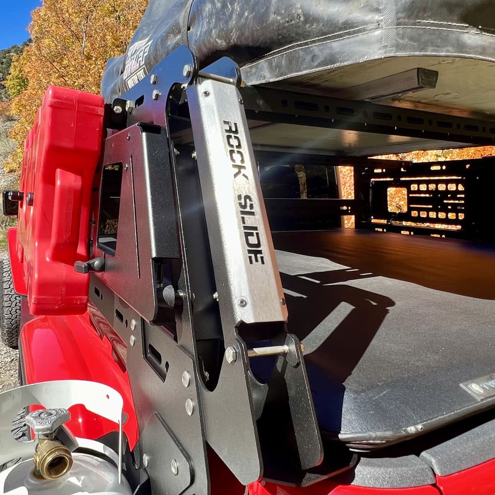 2020-2023 Jeep Gladiator Overland Deluxe Rack Kit Rock Slide Engineering product image