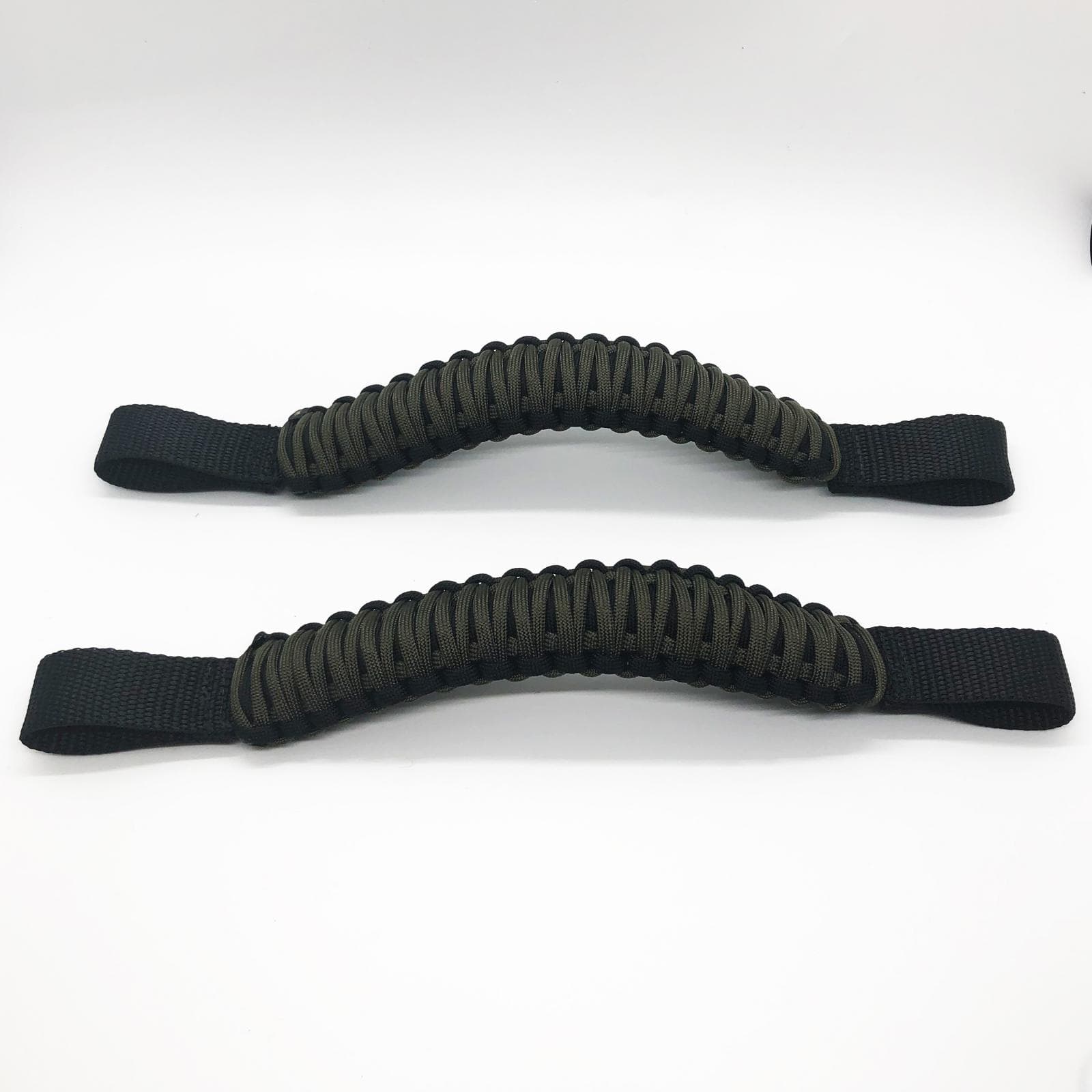 Bartact Jeep Headrest Paracord Grab Handles Black/Olive Drab Pair Bartact