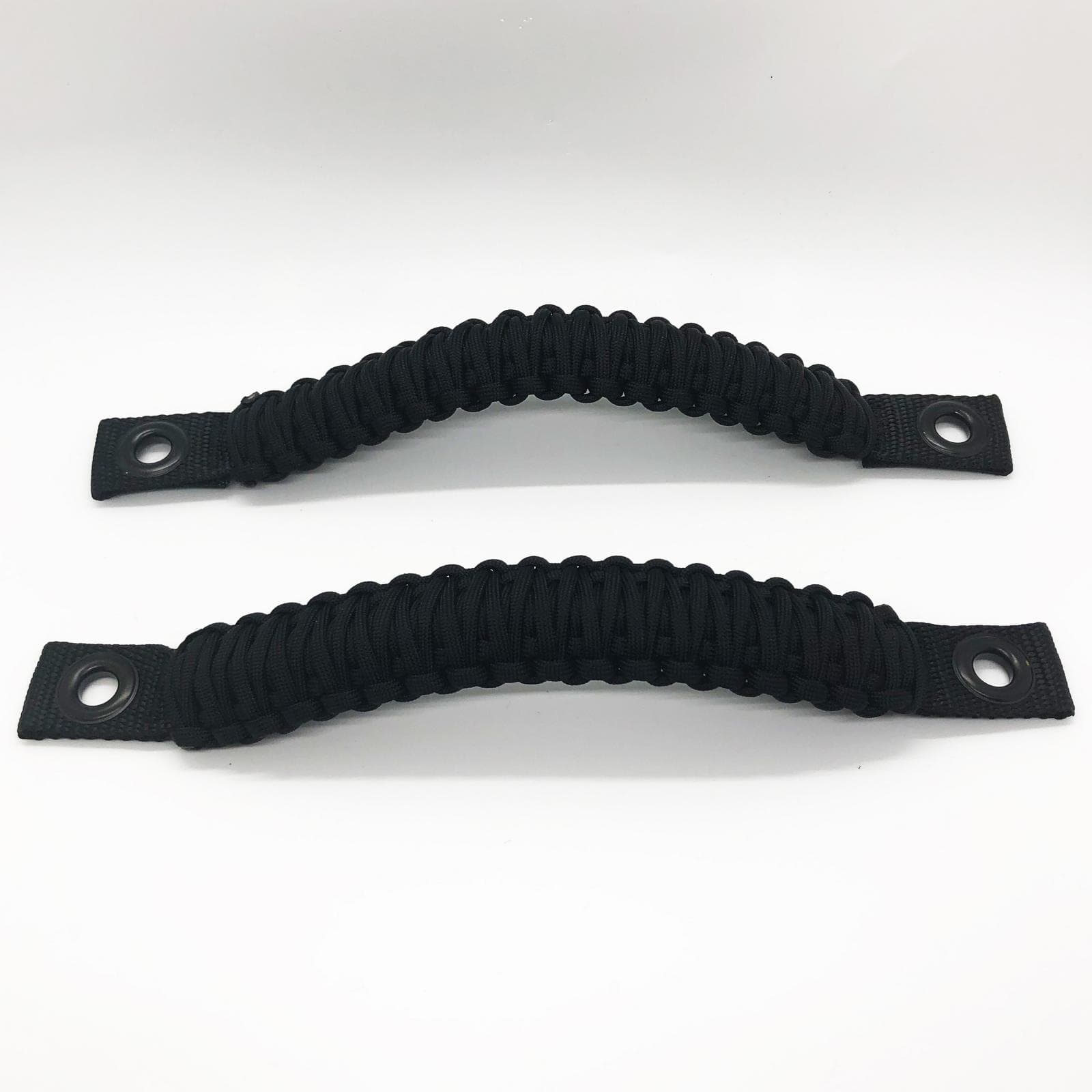 Jeep Wrangler Grab Handles Paracord JK Sound Bar Rear Side Pair Black/Black Bartact product image