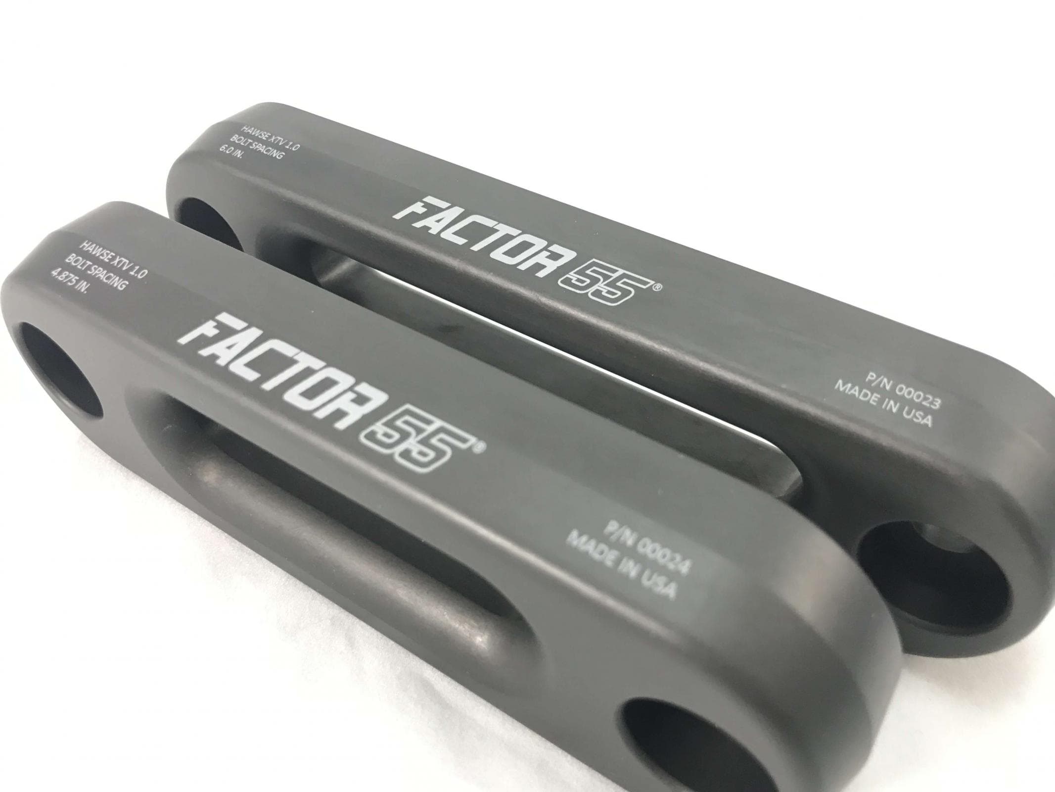 XTV Hawse Fairlead 6 Inch Powersports UTV/ATV Gun Metal Gray Factor 55 product image