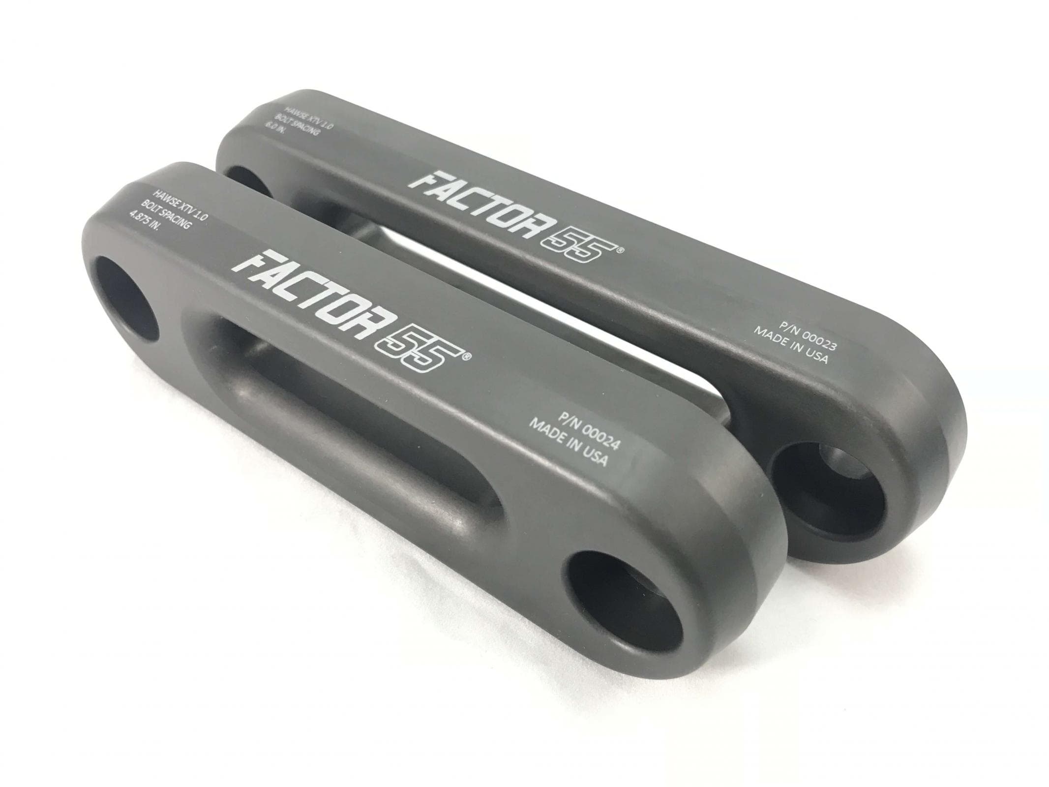 XTV Hawse Fairlead 6 Inch Powersports UTV/ATV Gun Metal Gray Factor 55 product image