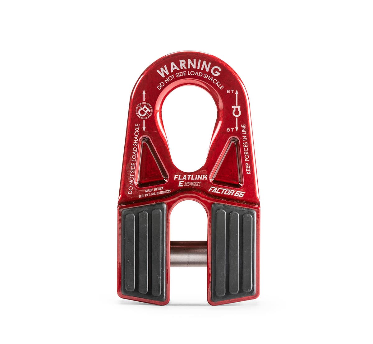Factor 55 00080-01 FLATLINK E EXPERT WINCH SHACKLE MOUNT -- RED product image
