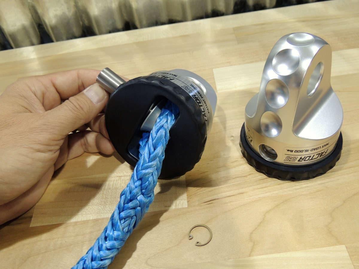 Factor 55 00097 SYNTHETIC ROPE SPOOL, 0.750 PIN DIAMETER -- PROLINK XXL product image