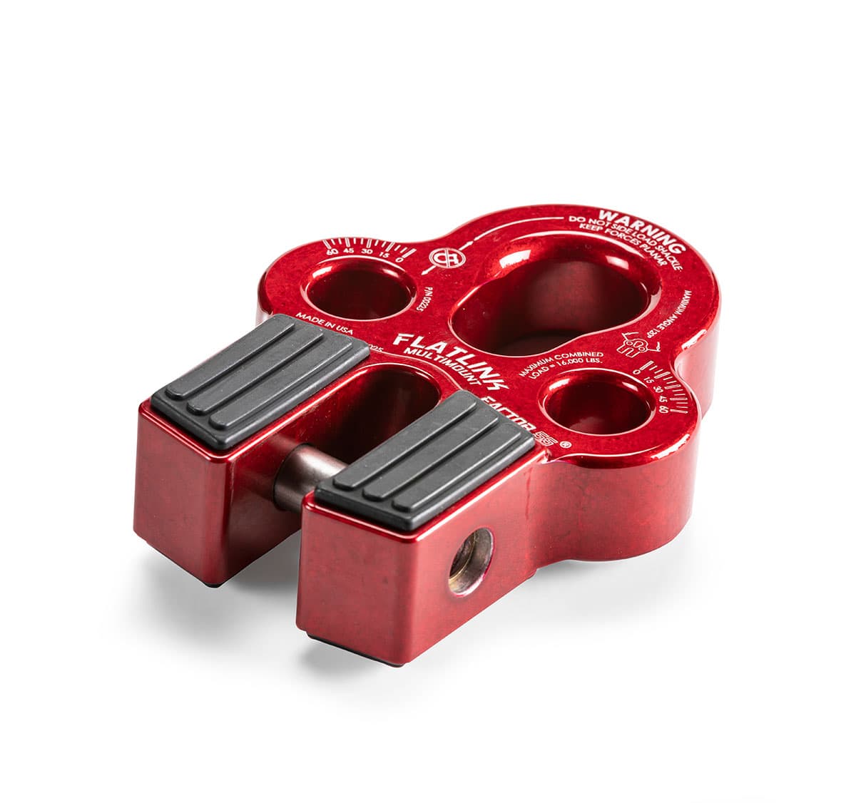 Factor 55 00225-03 FLATLINK MULTIMOUNT WINCH SHACKLE MOUNT -- YELLOW product image