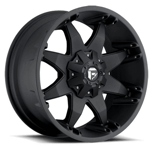 Aluminum Wheels 20X9 Octane D509 5 On 114.3/5 On 127 Matte Black 78.1 Bore -12 Offset Fuel Off Road Wheels product image
