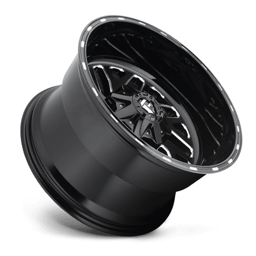 Fuel Off-Road Aluminum Wheels 20X12 Triton D581 5 On 114.3/5 On 127 Gloss Black/Milled 78.1 Bore -43 Offset Mesh Spoke Fuel Off Road Wheels