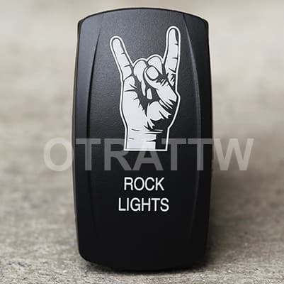 ROCK LIGHTS (DEVIL HORNS) (CONTURA V ROCKER) UNIVERSAL