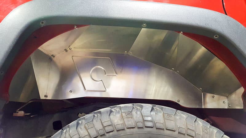 Jeep JK Rear Inner Fenders 07-18 Wrangler JK Artec Industries product image