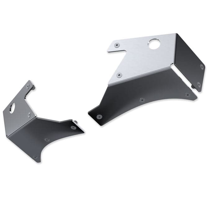 Artec Industries Rear Bumper Aluminum Corner Skids - JT product image
