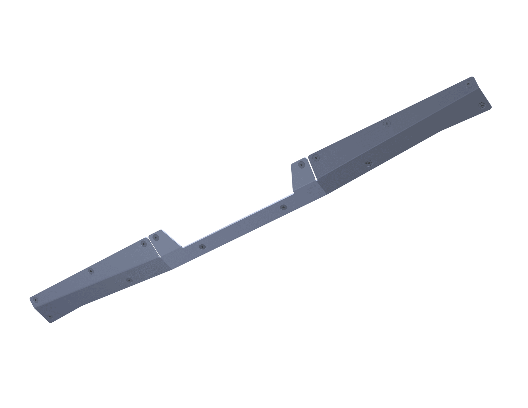 20C GLADIATOR SPORT/RUBICON/OVERLAND/ECO DIESEL/MOJAVE HIGH CLEARANCE COMP REAR BUMPER CENTER SKID