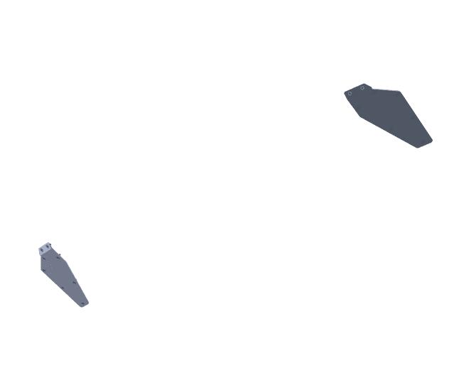 Artec Industries 20C GLADIATOR SPORT/RUBICON/OVERLAND/392/MOJAVE HIGH CLEARANCE COMP REAR BUMPER CORNER POD SKID