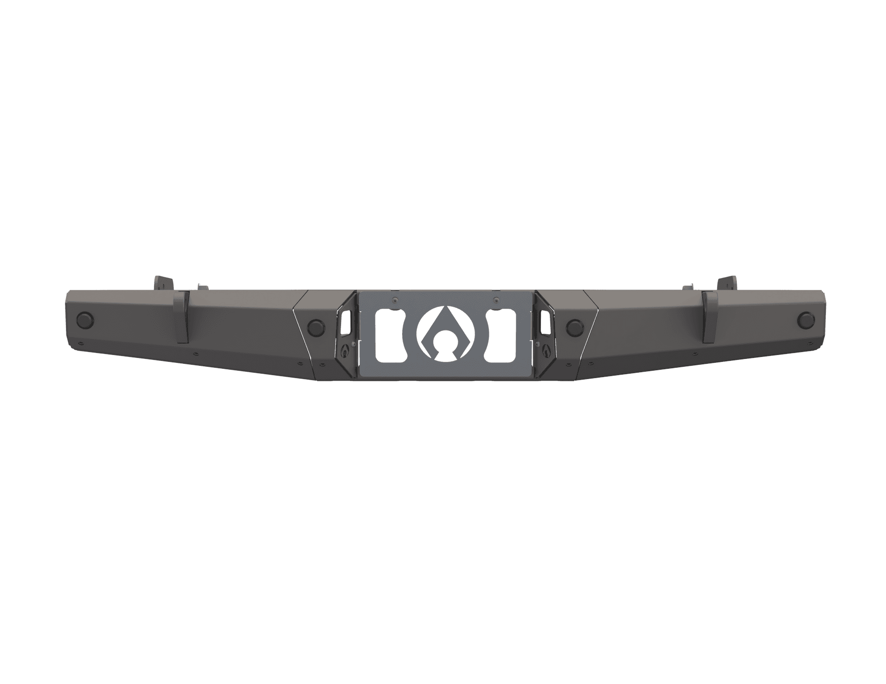 07-Up Jeep Wranger/Gladiator High Clearance Rear Bumper Center Section Black Powdercoat product image