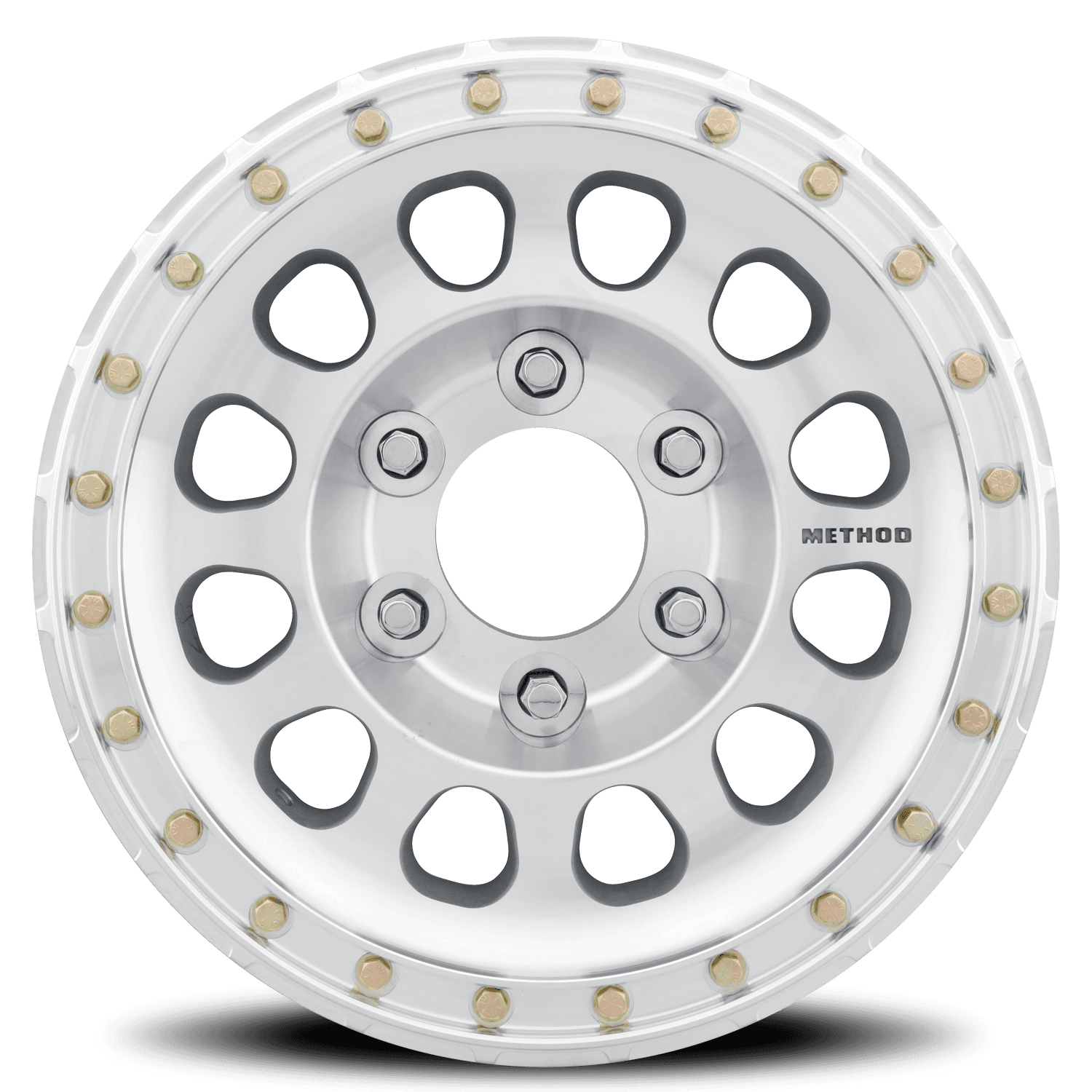 Method Race Wheels Aluminum Wheels 17x9 Beadlock MR103 Bolt Pattern 6 On 165.1 Offset -12 Lip Size 2.76 Raw Machined Method