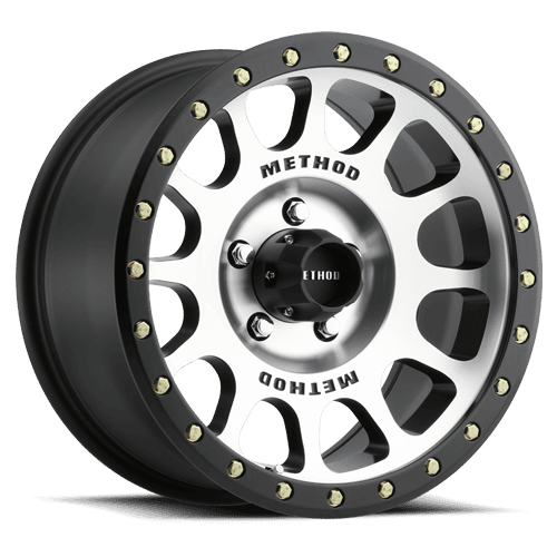 Aluminum Wheels 17x8.5 NV MR305 Bolt Pattern 5 On 127 Offset 0 Lip Size 1.3 Black BM Machined Face-Black Street Loc Method product image
