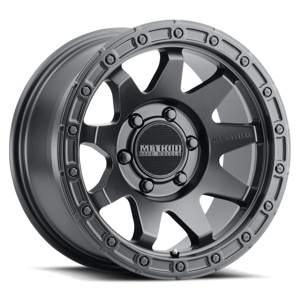 Aluminum Wheels 17x8.5 MR317 Bolt Pattern 5 On 127 Offset 0 Lip Size 0.83 Matte Black MB Method product image