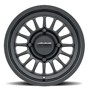 Aluminum Wheels 15x7 MR411 Bead Grip UTV Bolt Pattern 4 On 136 Offset 13 Lip Size 1.85 Matte Black MB Method product image