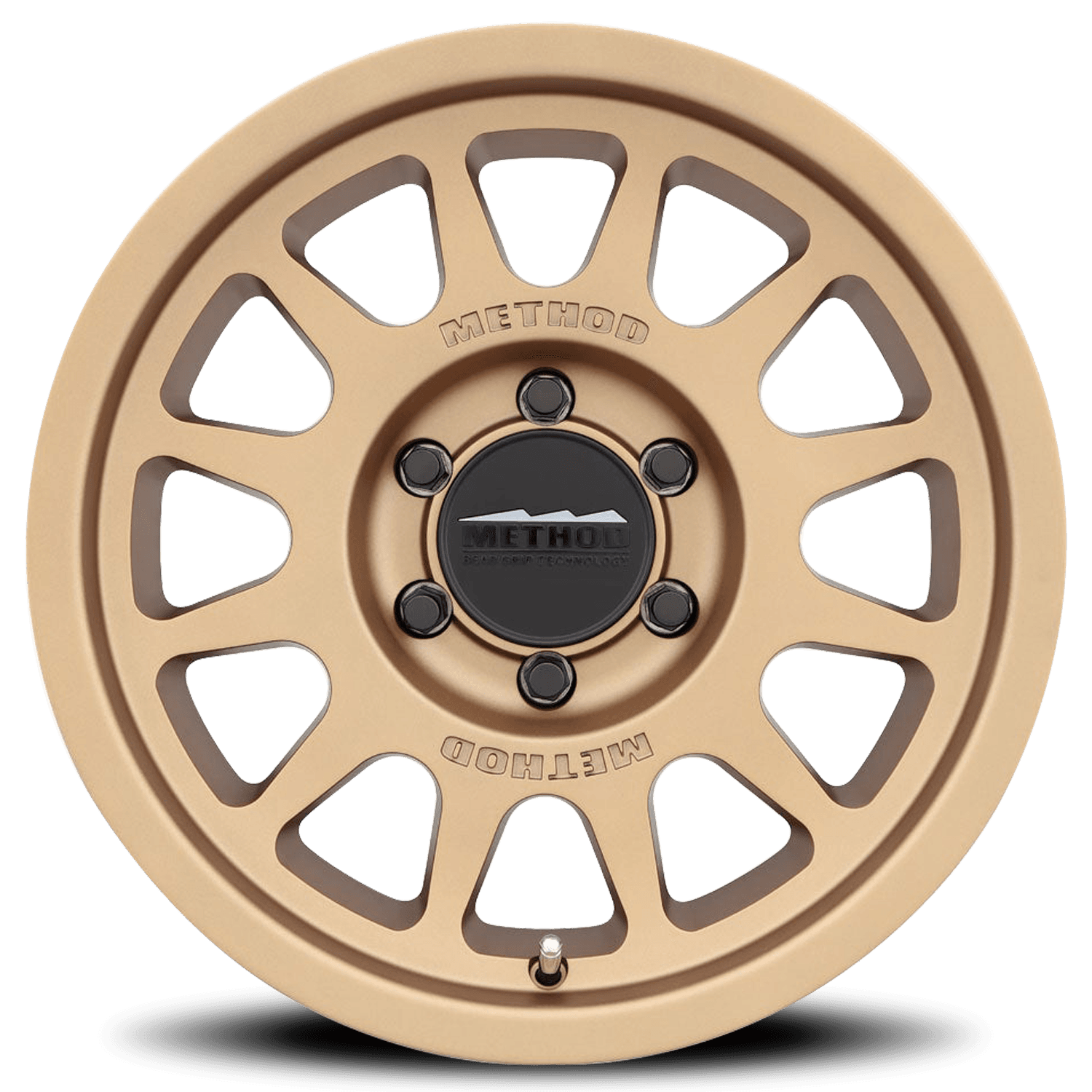 Aluminum Wheels 17x7.5 Bead Grip MR703 Bolt Pattern 6 On 130 Offset 50 Lip Size 0.87 Method Bronze BRZ Method product image