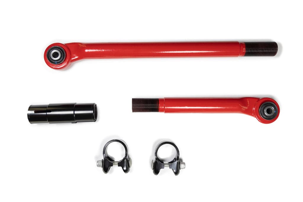 Steer Smarts Jeep Rear Adjustable Track Bar Yeti XD For 20-24 Gladiator JT Red Steer Smarts