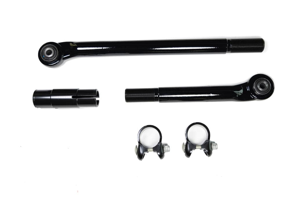 Steer Smarts Jeep Rear Adjustable Track Bar Yeti XD For 20-24 Gladiator JT Black Steer Smarts