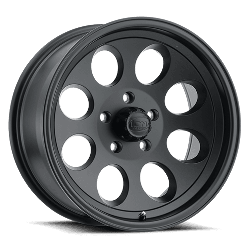 Cast Aluminum Wheels 171 MB 17x9 Matte Black 5 On 127 Bolt Pattern -12 Offset ION Wheels product image