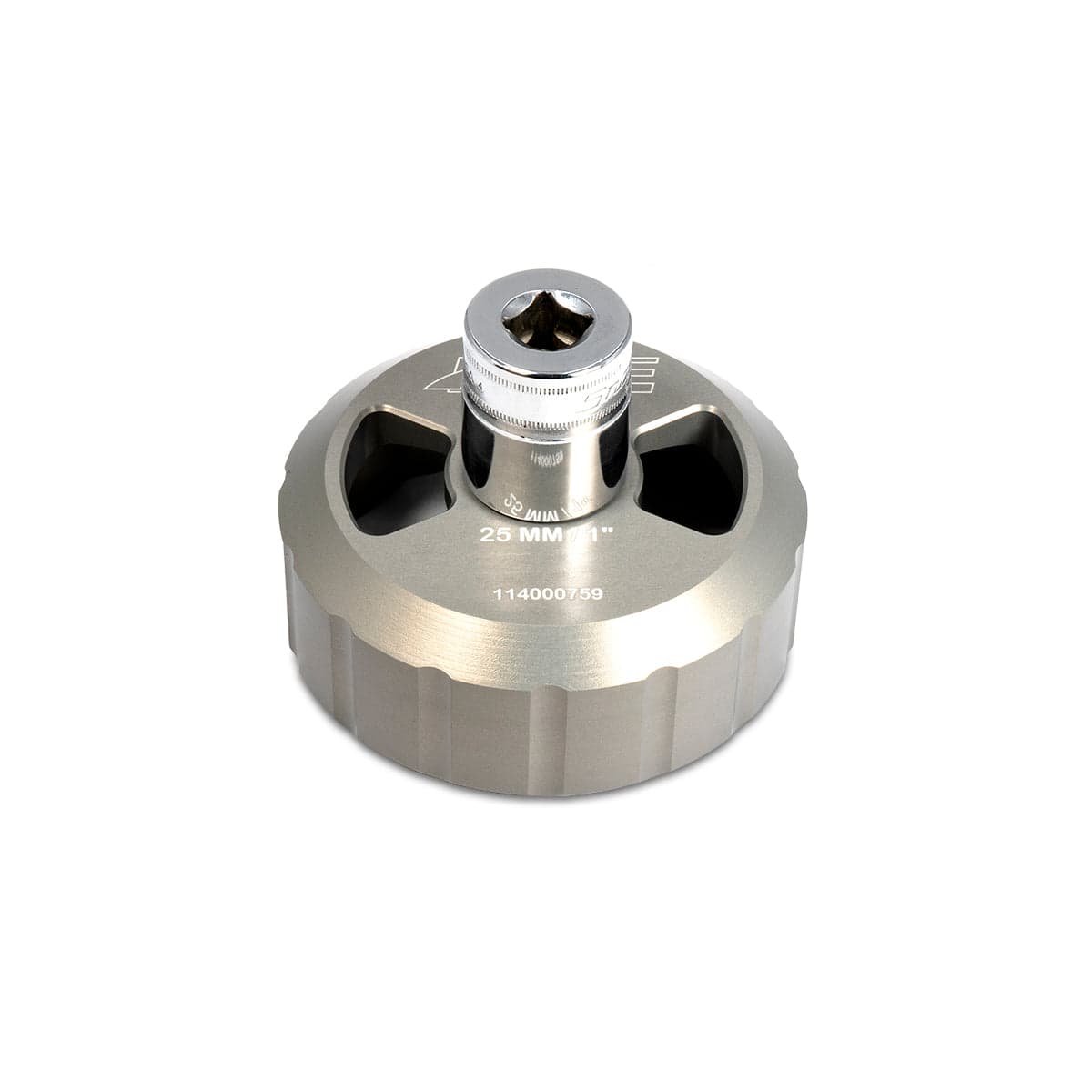 Hard Anodized Billet Aluminum Engine Oil Filter Socket-93MM 15F PPE product image