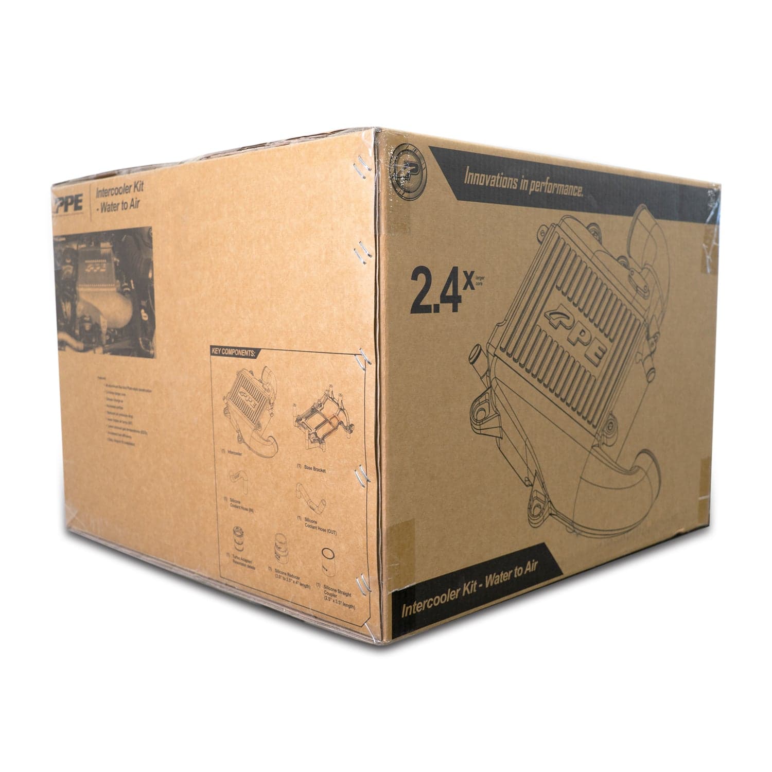 2020-2023 GM 3.0L Duramax LM2, LZO Air-To-Water Intercooler Kit Blue PPE Diesel product image