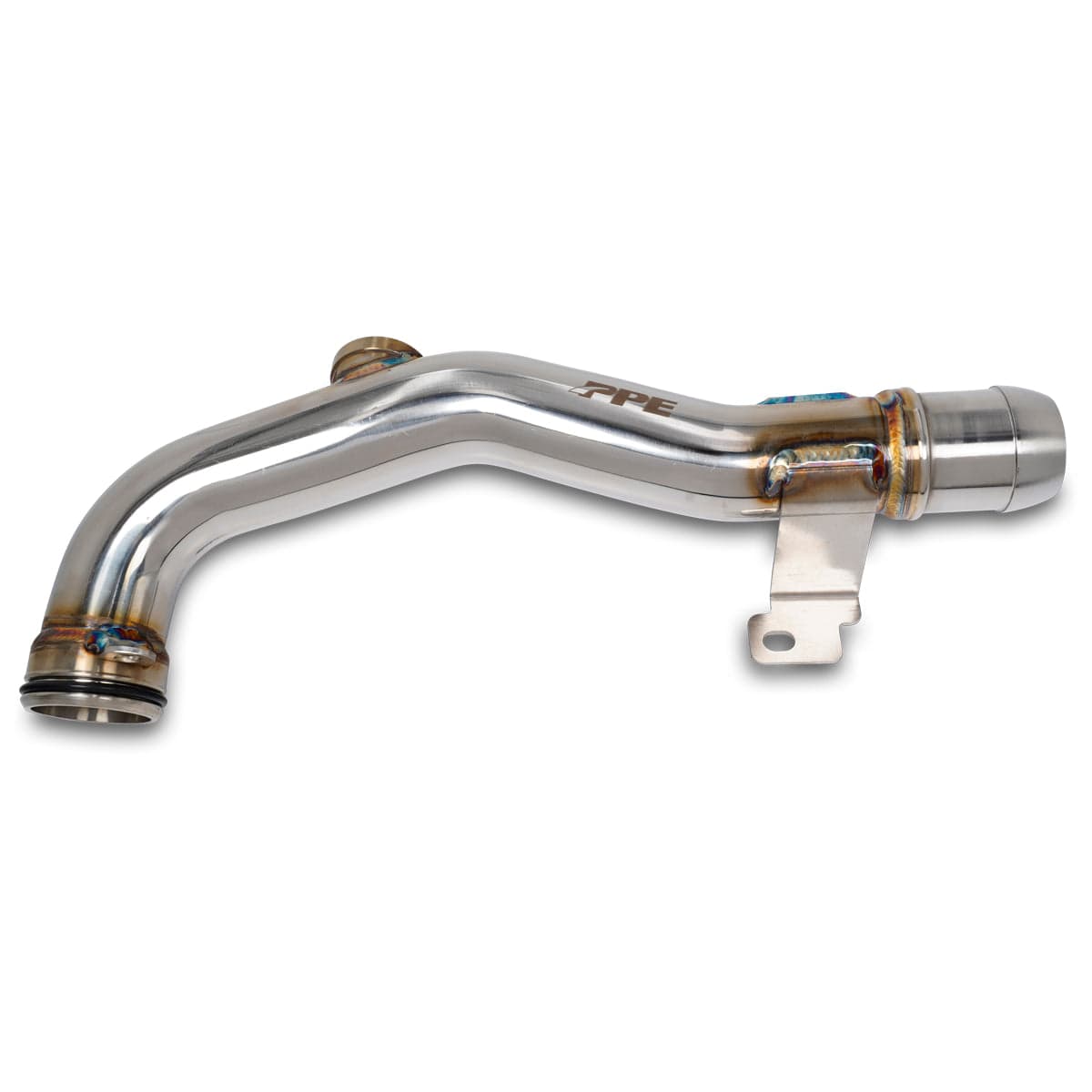 304 Stainless Steel Engine Coolant Return Pipe LLY 2004.5-2005 - Polished product image
