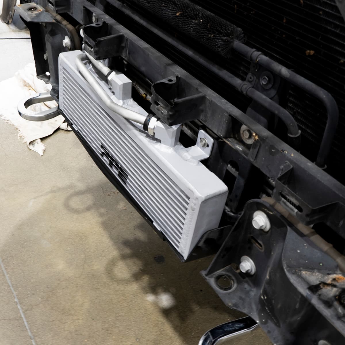 Performance Transmission Cooler Bar and Plate - 2011-2014 LML GM 6.6L with Allison 1000 2000 Series product image