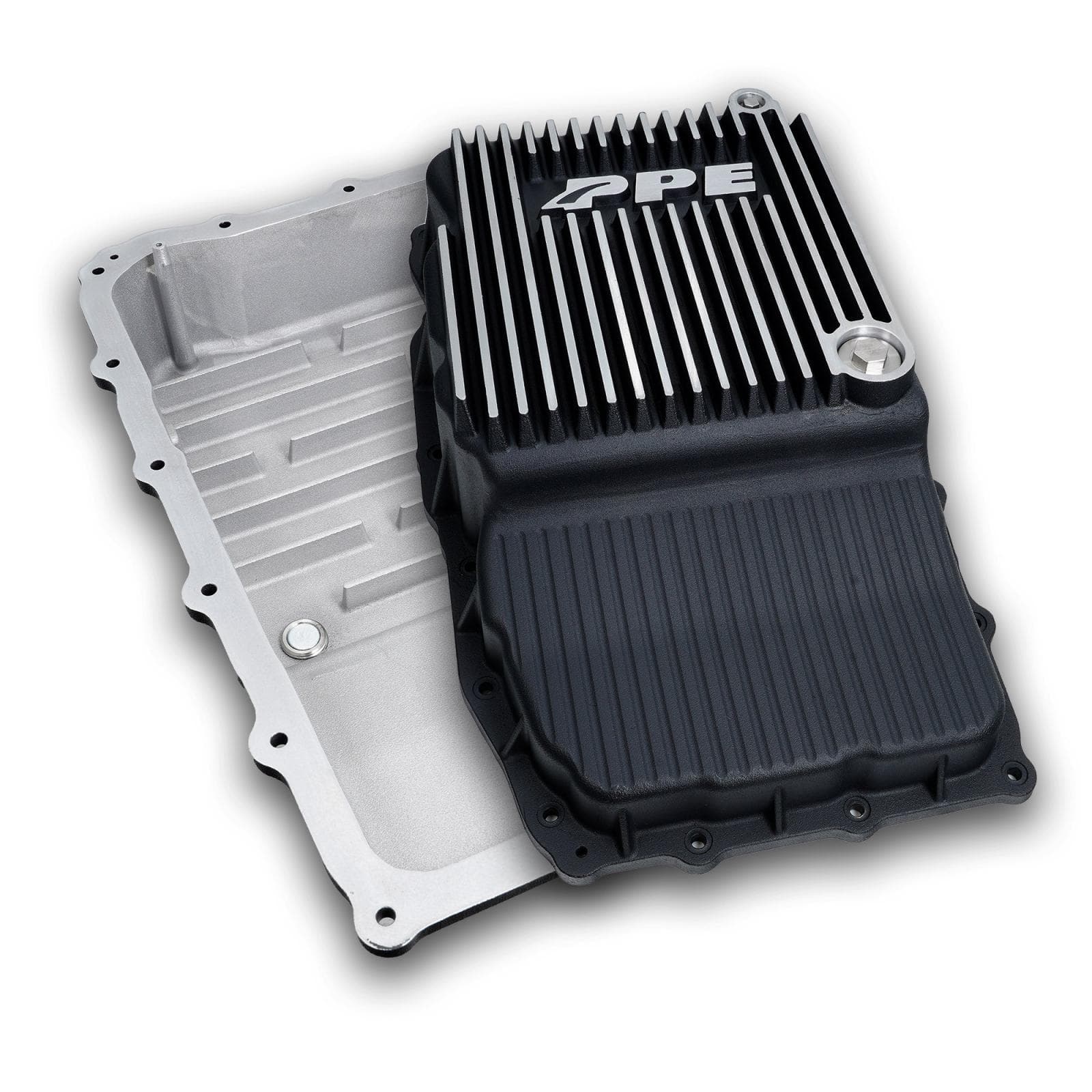 2018-2020 GM w/ 10L80 Transmission Heavy-Duty Cast Aluminum Transmission Pan Brushed product image