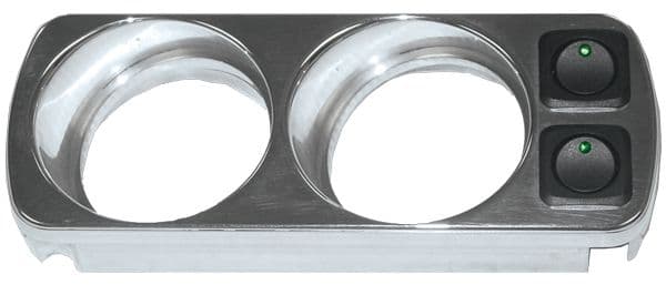 Pacific Performance Engineering 2G OH Gauge Mount Brushed W/ Switch PPE Diesel