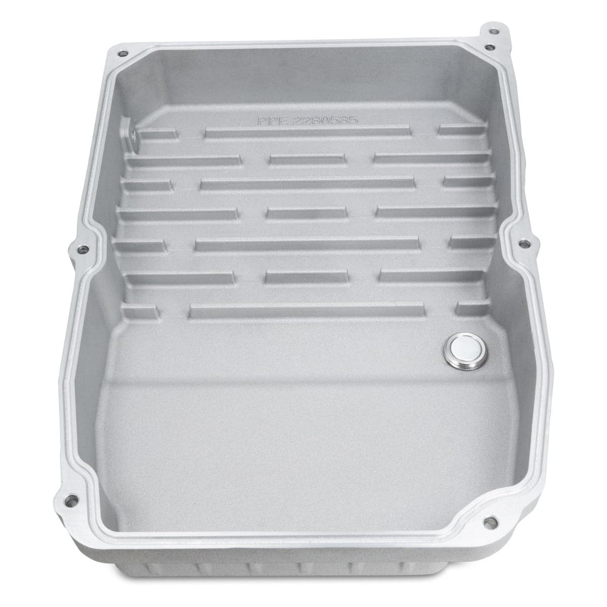 2005-2019 Jeep/Dodge/Chrysler w/ WA580, W5A580, NAG1 Transmission Heavy-Duty Cast Aluminum Transmission Pan Black product image