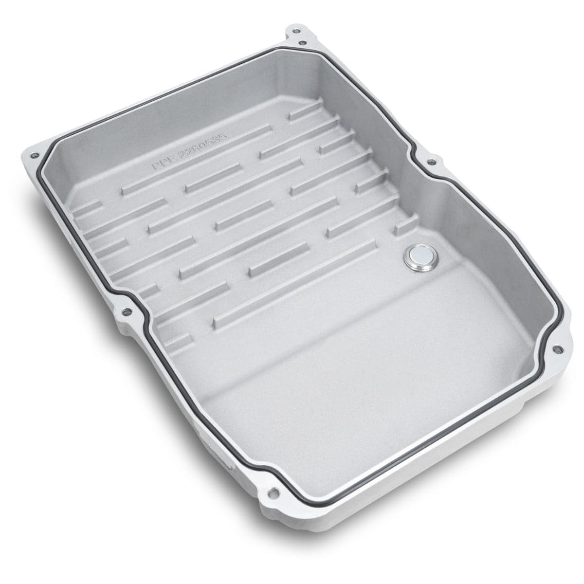 2005-2019 Jeep/Dodge/Chrysler w/ WA580, W5A580, NAG1 Transmission Heavy-Duty Cast Aluminum Transmission Pan Black product image