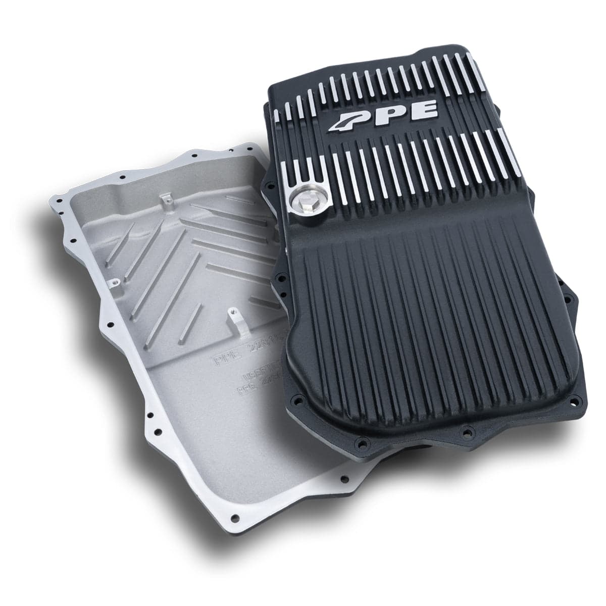 2018-2022 Jeep Wrangler JL/JT w/ 850RE Transmission Heavy-Duty Cast Aluminum Transmission Pan Brushed product image