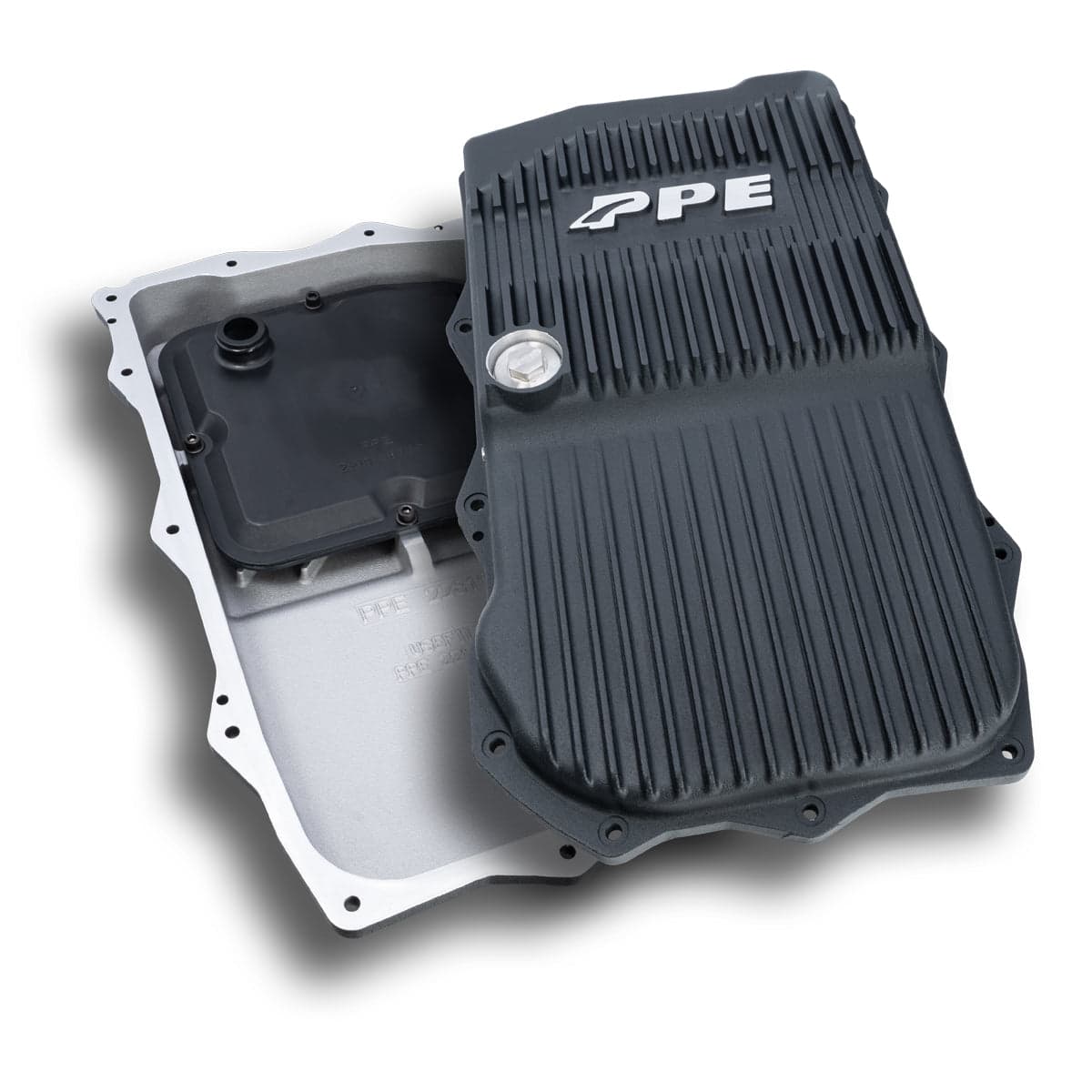 2018-2022 Jeep Wrangler JL/JT w/ 850RE Transmission Heavy-Duty Cast Aluminum Transmission Pan Black product image